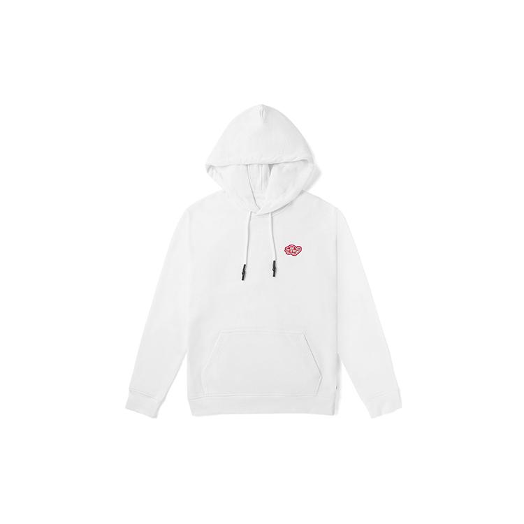 Vans Толстовки Унисекс Белые С капюшоном Умеренные Обычные VN0A4UTYWHT