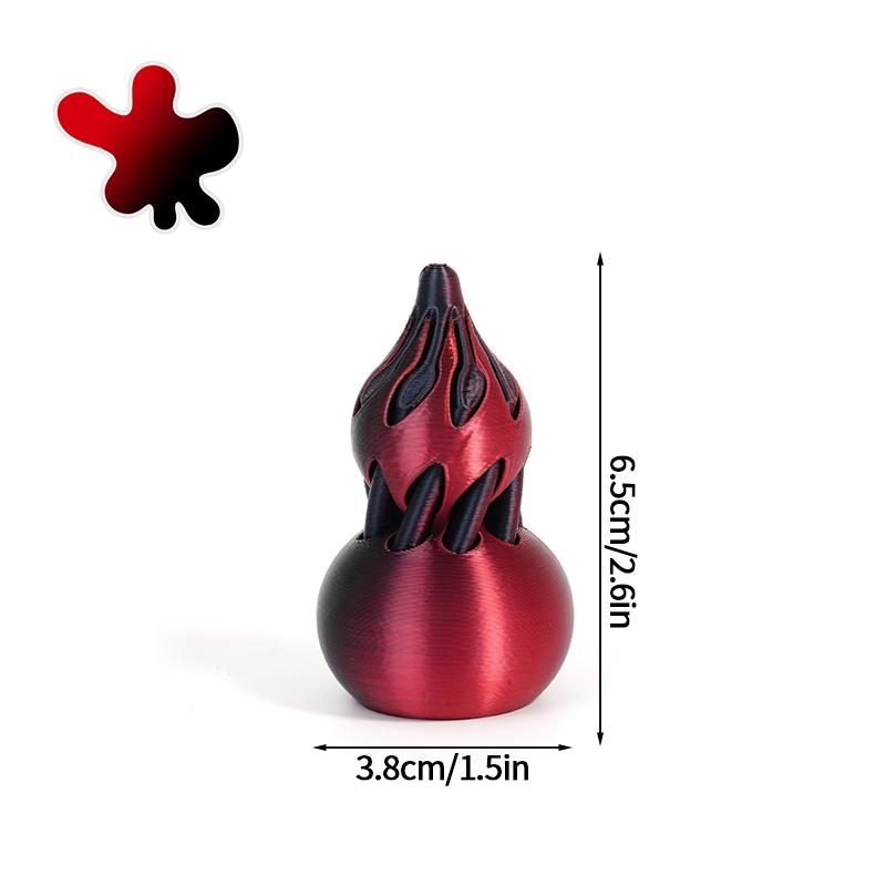 3D-печатная тыква 3D-печатное спиральное конусное вращающееся украшение Невозможная пирамида Мини вихрь Иллюзия нити Настольные аксессуары