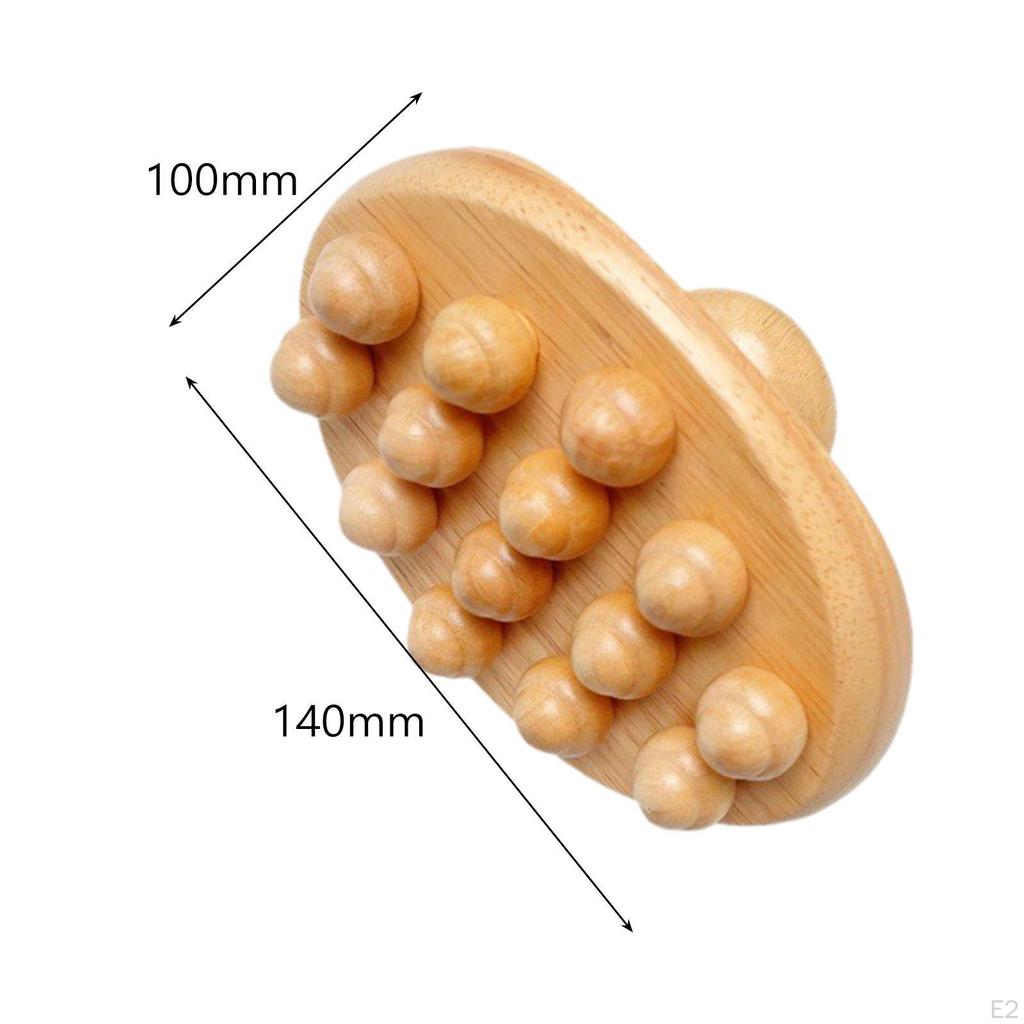 Деревянная массажная щетка для тела, массажер для скульптуры, скребок Гуаша для