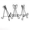 Vertical Photo Frame Stand Metal Tabletop Picture Bracket  Collection Display