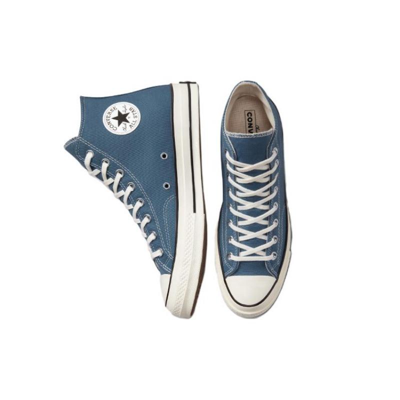 Converse 1970s Unisex High Canvas Shoes Comfort Versatile Navy Blue A00752C