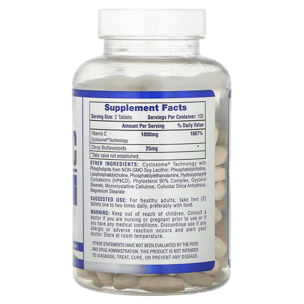 Vitamin C, 500Mg, 200 Tablets