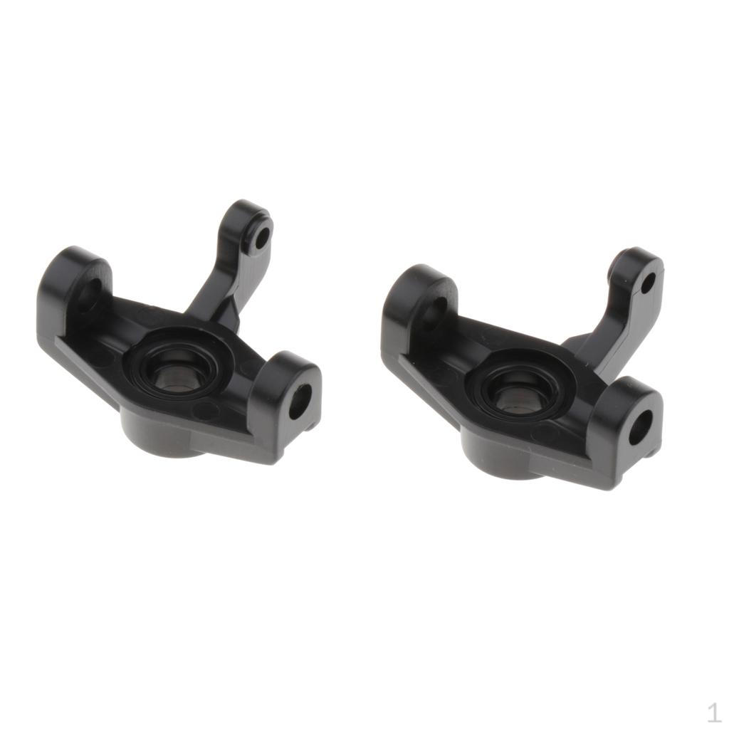 2pcs Replacement 1/14 RC Car Front Hub Carrier for Remote Control