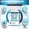 Кето BHB Пищевая добавка, с кальцием(Бета-гидроксибутират), 120 капсул в бутылке