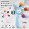 Rattle Ball Grip Tooth Glue Grinding Teeth Can Chew High Temperature Boiling Grip Baby Educational Toys