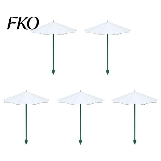 Patio Plant Sunshade 10 Inch Diam Umbrella, Outdoor UV Protection Shade, Mini Parasol Provides Shade Seedlings to ?Defend Plants from