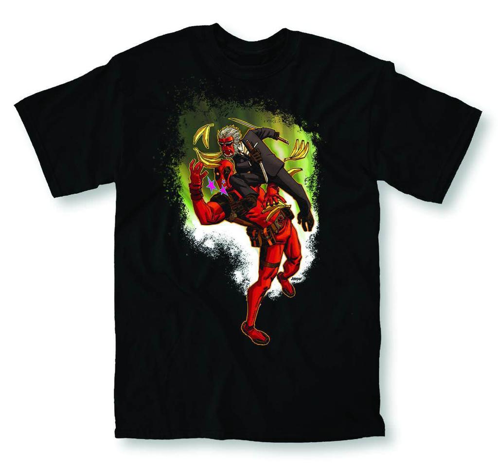 Deadpool Salted Earth Mens Black T-Shirt