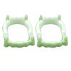 2Pcs Devil Tooth Fangs Halloween Decorative  Luminous Dentures