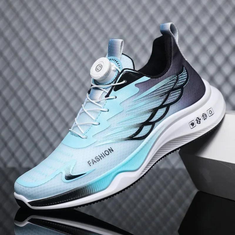 Stylish Men's Sneakers Quality Mens Casual Shoes Comfortable Wear-resistant Shrink Laces Male Running Shoes Zapatos Para Hombres