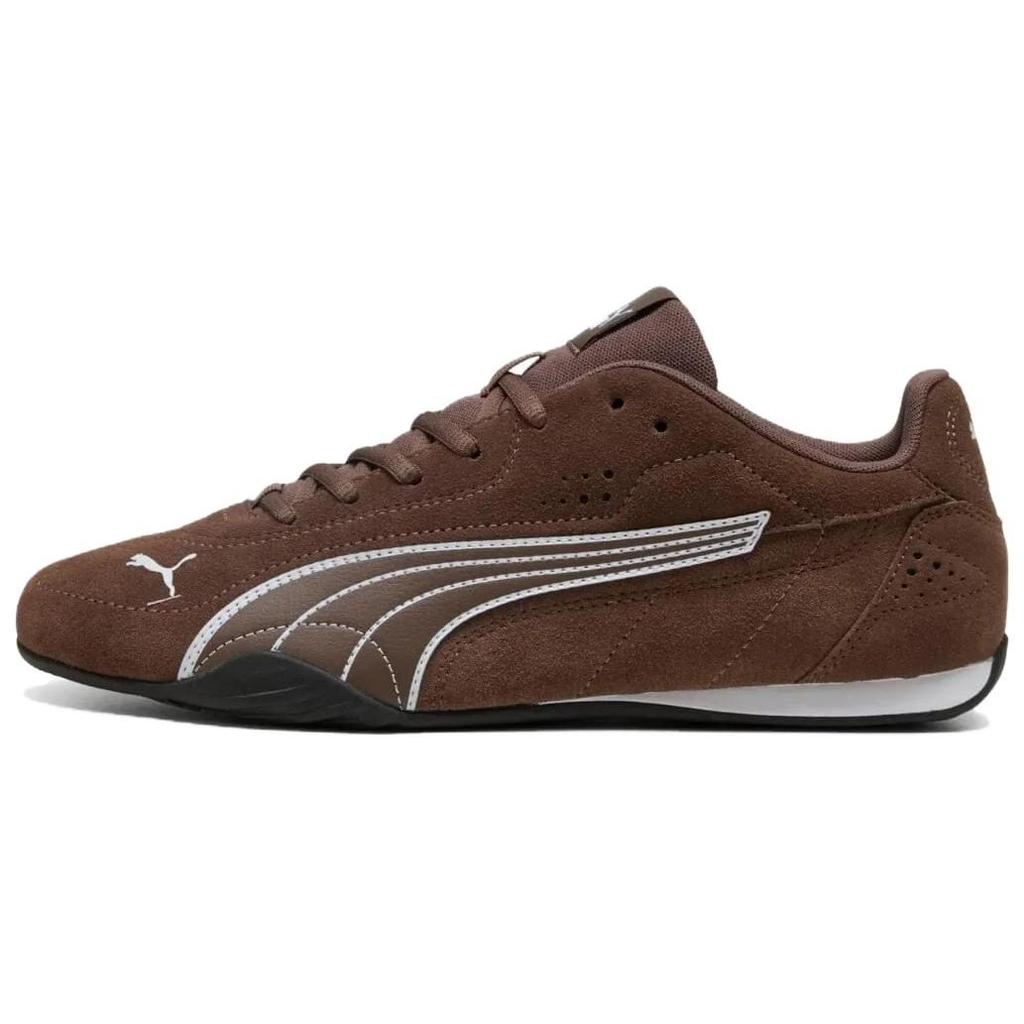 Puma Кэч Устойчивые к истиранию Низкие повседневные кроссовки Унисекс Коричневые 402681-05