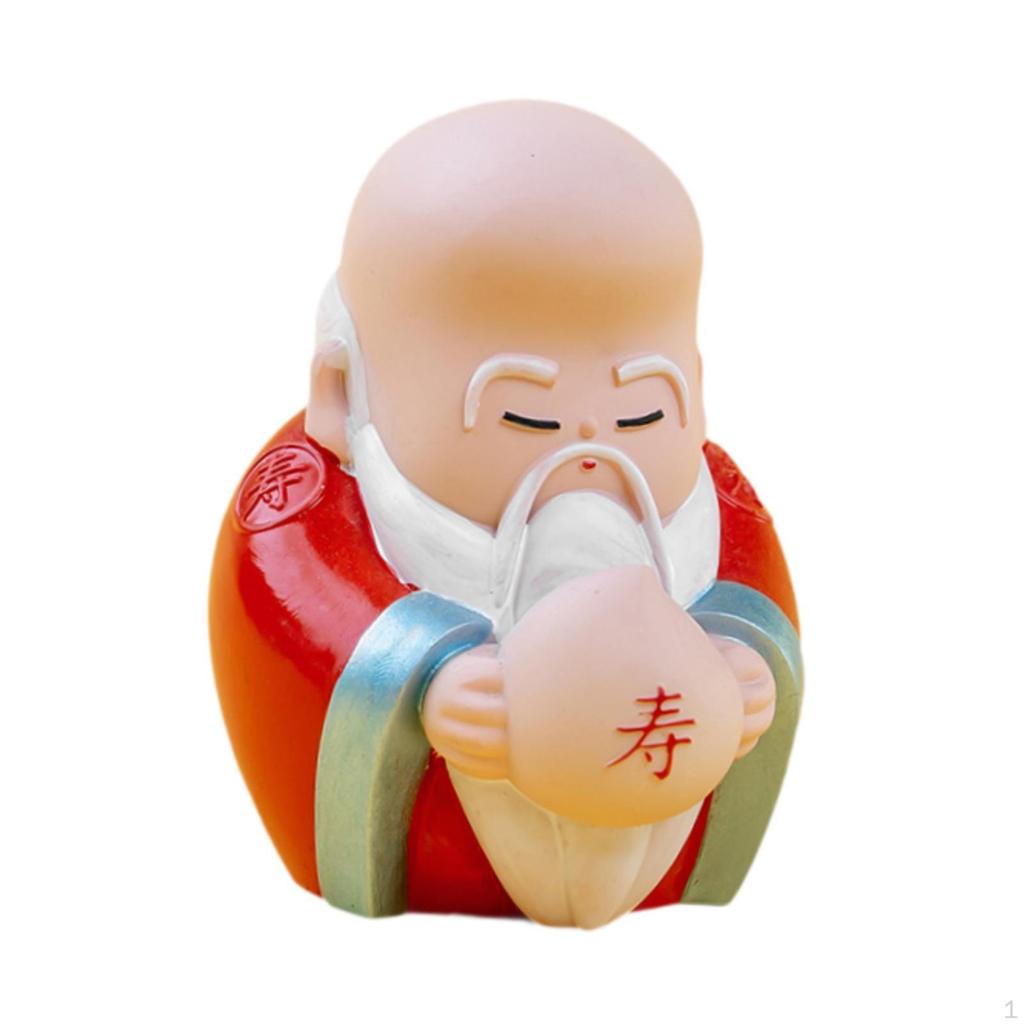 Китайская фигурка бога, миниатюрное украшение, настольное украшение на год, для вечеринок