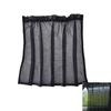 2Pcs Car Sunshade Side Nylon Mesh Window Curtain Foldable Sunshade Uv Protection