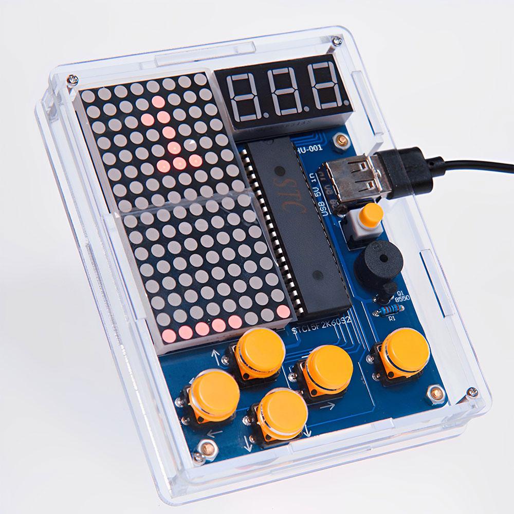 DIY Solder Project Game Kit Classic Games for Electronic Soldering Practice Learning Gift for Family and Friends