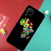 Карта Африки География Для Huawei Nova Y73 Y70 Y72 Y60 Y90 Y61 Y91 8i 7i 11i 12i 12s 9 10 SE P20 P30 P40 Lite Чехол
