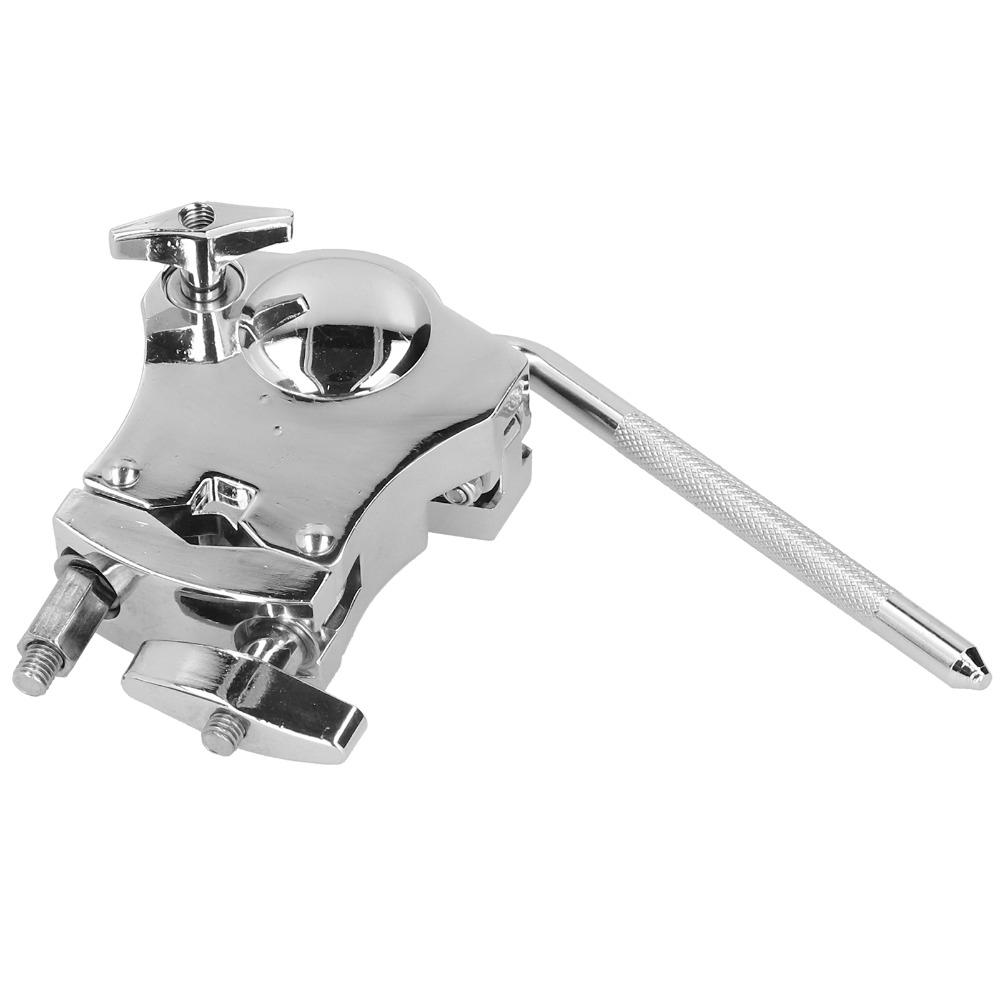 Metal Drum Mount Bracket Silver Color Drum Set Extension Clip Percussion Mounting Bracket For Drum