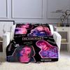 Idol Blanket Blackpink Group Pink 3d Digital Print Flannel Supplies Blanket