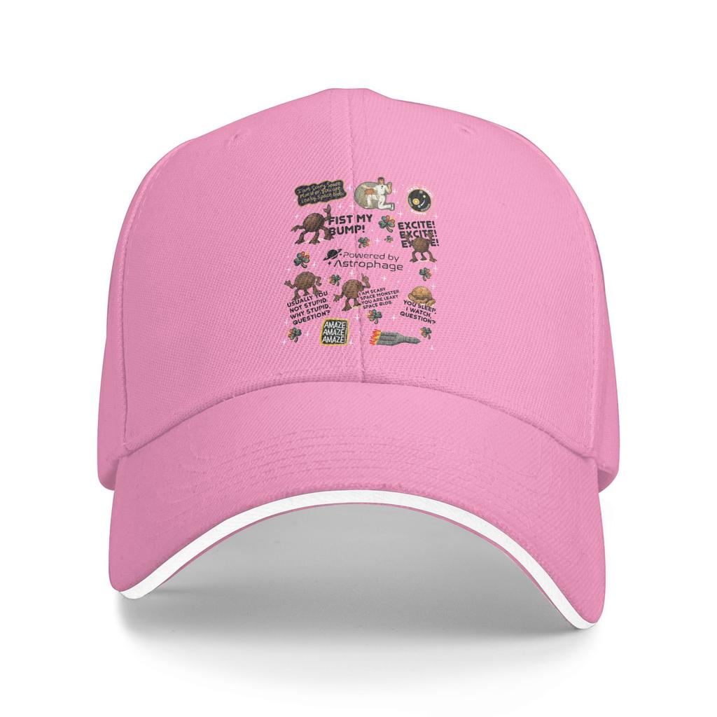 Project Hail Mary Space Rocky Baseball Cap Fashion Sandwich Cap for Men Women Adjustable Dad Hat Fishing