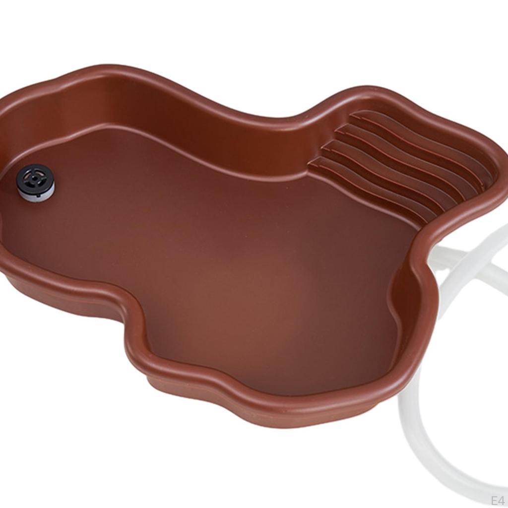 Блюдо для купания рептилий, бассейн для кормления, декор для среды обитания, черепаха, вода для змей, бородатых