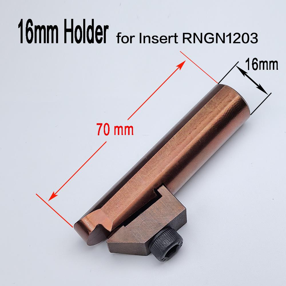 CBN PCBN PCD Cylinder Engine Insert RNGN0903 RNGN1203 CNC Round Lathe Tool Holder for Automotive Engine Resurfacing