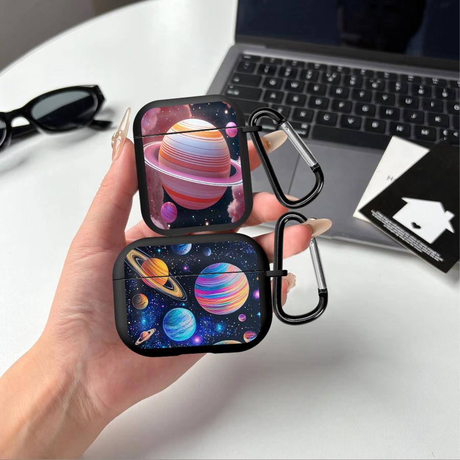 Чехол «Цветные планеты» для Airpods 2 4 Pro Pro3 3 1 Pro2 Чехлы для наушников Обложка