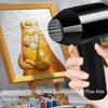 Фен аккумуляторный USB перезаряжаемый портативный фен беспроводной малошумный беспроводной фен для студентов художественных вузов и художников