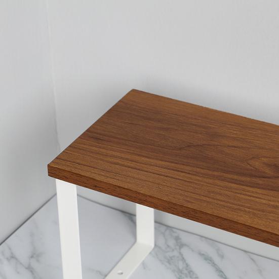 Стабильная настольная полка для хранения высокой твердости, металлическая практичная полка для настольного хранения для дома