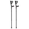 Forearm Crutches 10-Level Height Adjustable Walking Crutches 1 Pair 350LBS