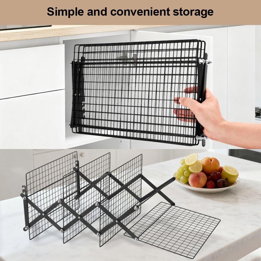 Black Silver Cooling Rack Wire Grid Grid Holder High Quality Baking Cooling Tray  Baking