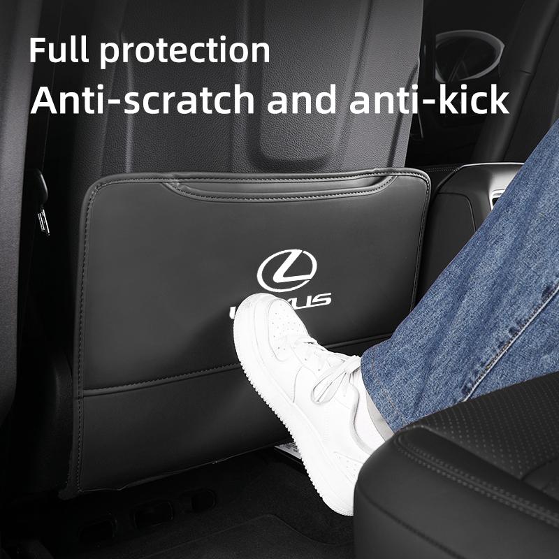 Car Seat Anti-Kick Pad Leather Seat Protector Cover Accessories For Lexus CT ES GS NX IS250 CT200h IS300h ES300h RX400h NX300h ILY8