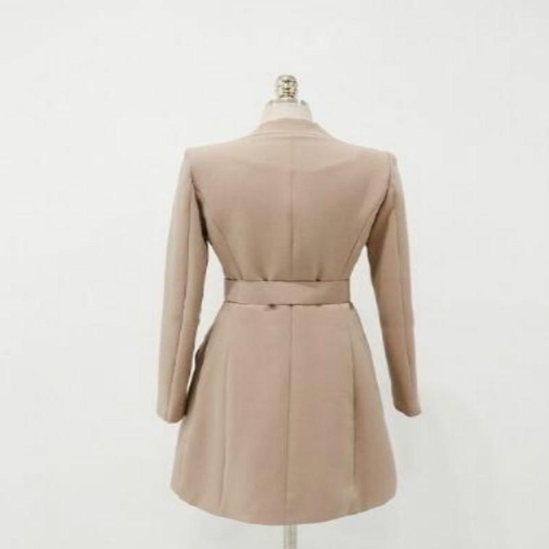 Профессиональный костюм, женский осенний модный костюм, куртка, тонкие брюки, костюм из двух предметов