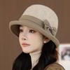 Модная шляпа-клош, женская винтажная модная шляпа-рыбак, осенне-зимний всесезонный модный аксессуар, зимняя шляпа для женщин, женские зимние шляпы