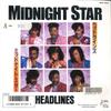 7inch Record MIDNIGHT STAR - Headlines / Headlines (Instrumental VIPX1845 SOLAR 1986 Japan Soul/Funk Used