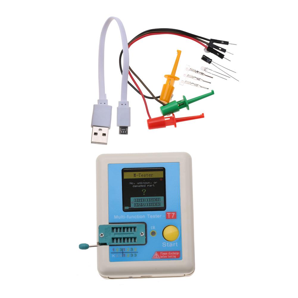 T7 Transistor Tester Multifunction Color Graphic Display Tester T7