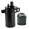 500ML Oil Catch Can Aluminum Alloy AN10 58 Port Reservoir Tank Universal Car Parts