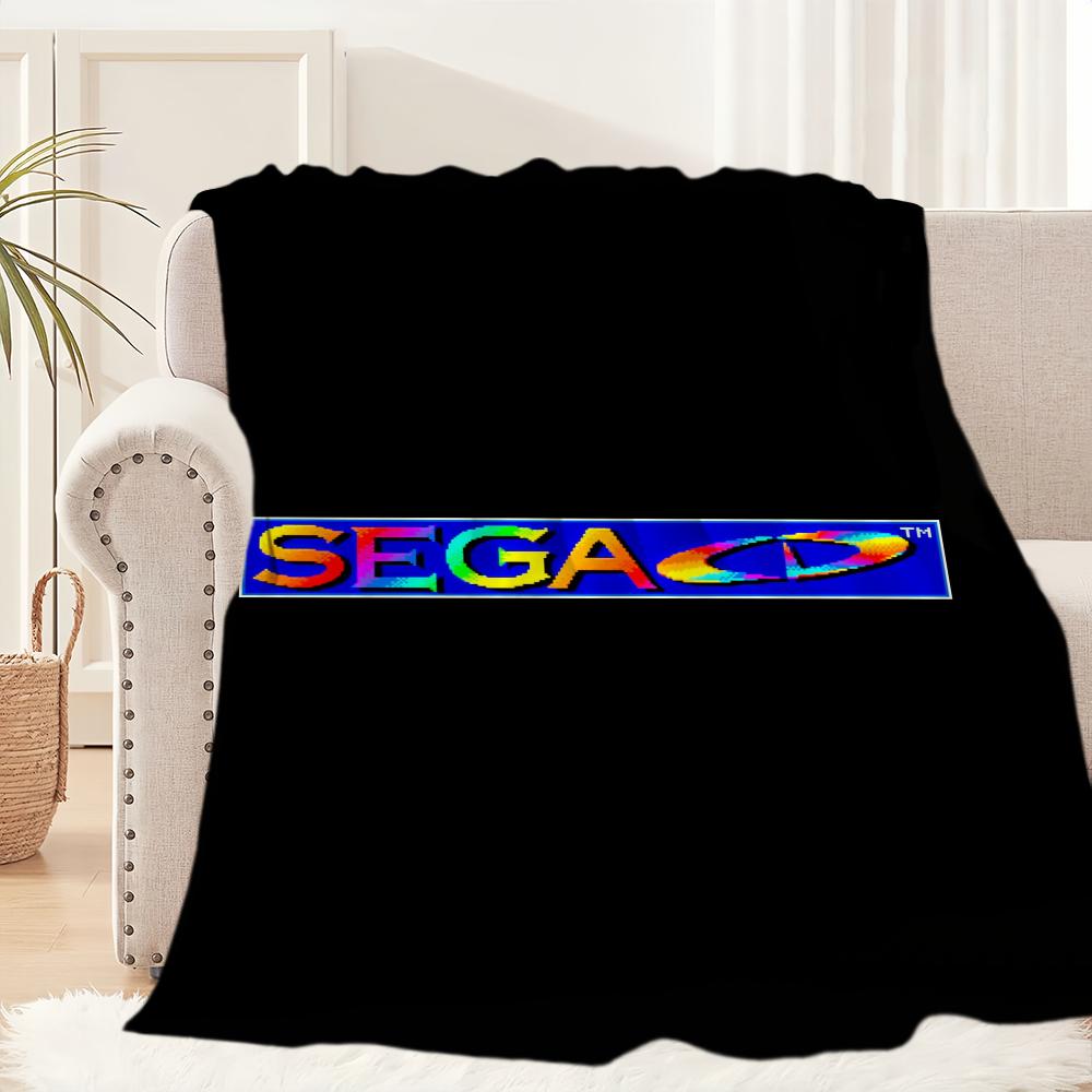 Логотип S-Sega Модный Плед Плюшевый Коврик для Сна на Диван для Гостиной Теплый Офис Спальня День Рождения Дом Путешествия Детские Подарки