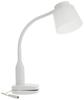Светодиодный настольный светильник с зажимом WH MEL-160WH