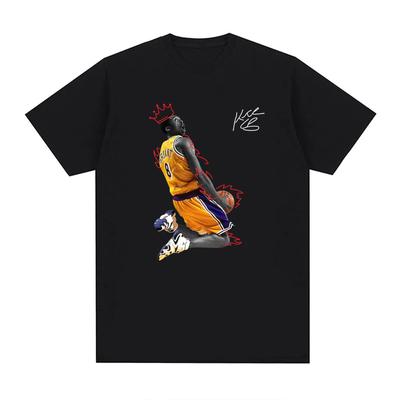 Футболка Kobe Cool Streetwear для мужчин и женщин, модная хип-хоп чистая футболка для мужчин, размер ЕС, футболки