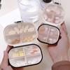 Portioning Pill Case Candy Jewelry Storage Box Mini Pharmacy 7 Day Weekly Medicine Pill Dispenser Container for Travel Portable