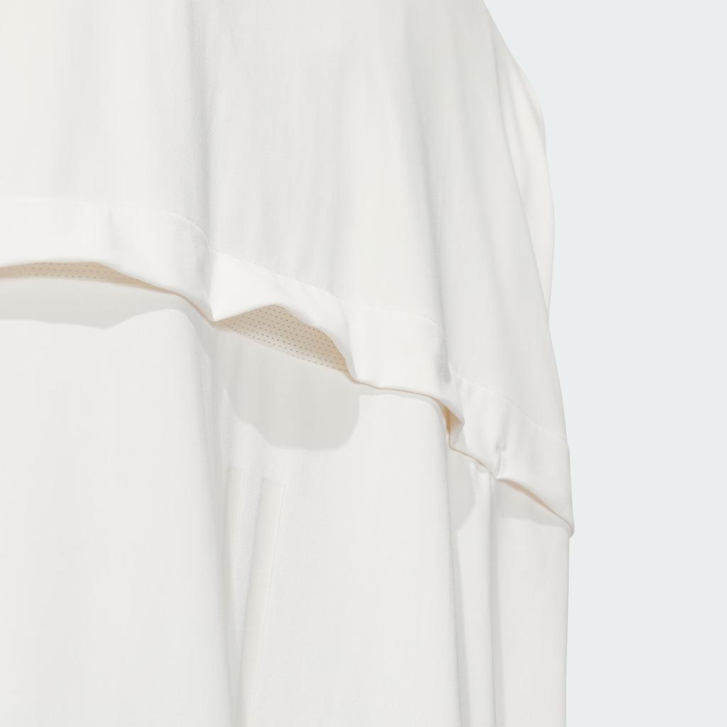 Adidas Трикотажная куртка UPF Однотонная повседневная куртка с капюшоном и защитой от солнца Женская куртка Розовый Белый JJ1336