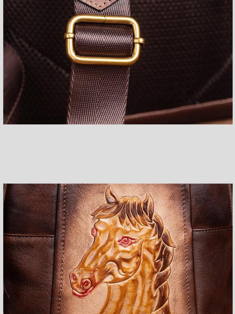 Johnature Винтажный рюкзак из натуральной коровьей кожи, женская сумка, многоцелевой большой вместительный дорожный рюкзак ручной работы