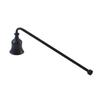 Candle Extinguisher Elegant Bell Shaped Wick Cover Metal Candle Stopper Rust-proof Extinguishing Tool with Short And Long Length Options