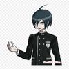 Shuichi Saihara, прозрачная наклейка Danganronpa V3 Killing Harmony с принтом на одежде, термонаклейка «сделай сам», для футболок, нашивка с утюгом на переносе