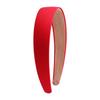 1pc Macaron Colored Solid Acrylic Headband, Wide Version Wrapped With Cloth, Solid Minimalist Wide Headband Casual