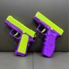 Antistress Guns Toys Model Decompression M1911 Colt Pistol Carrot Fidget Gun Automatic Chamber Return Boys Adults Birthday Gifts