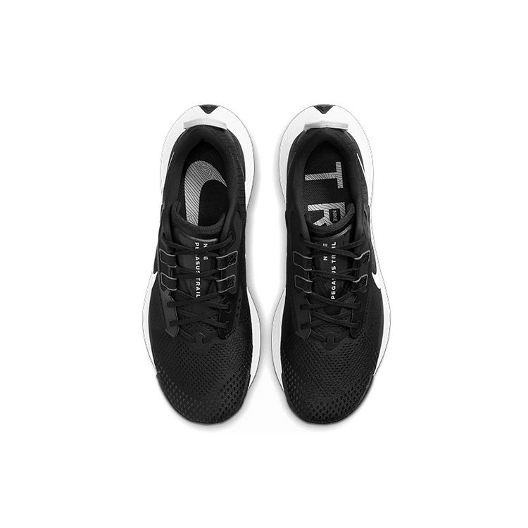 Nike Pegasus Trail 3 Black Pure Platinum Мужские кроссовки темно-дымчато-серые DA8697-001