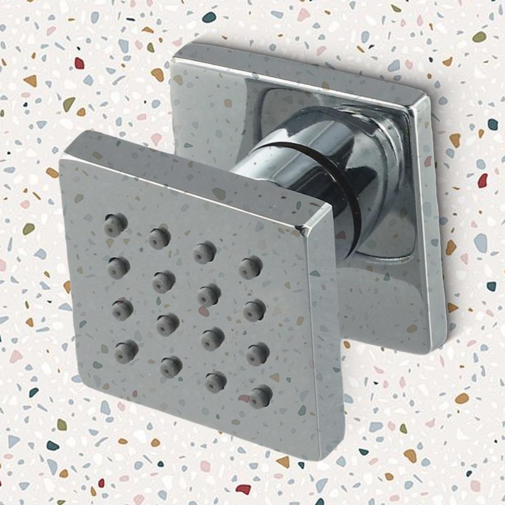 Solid Brass Square G Connector Hydrotherapy Experience