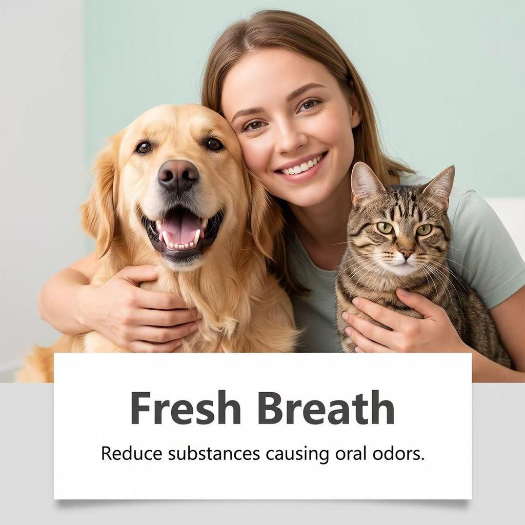 YEGBONG Pet Toothpaste for Dogs & Cats, Universal Oral Care, Gentle Formula Freshens Breath, Removes Tartar & Plaque