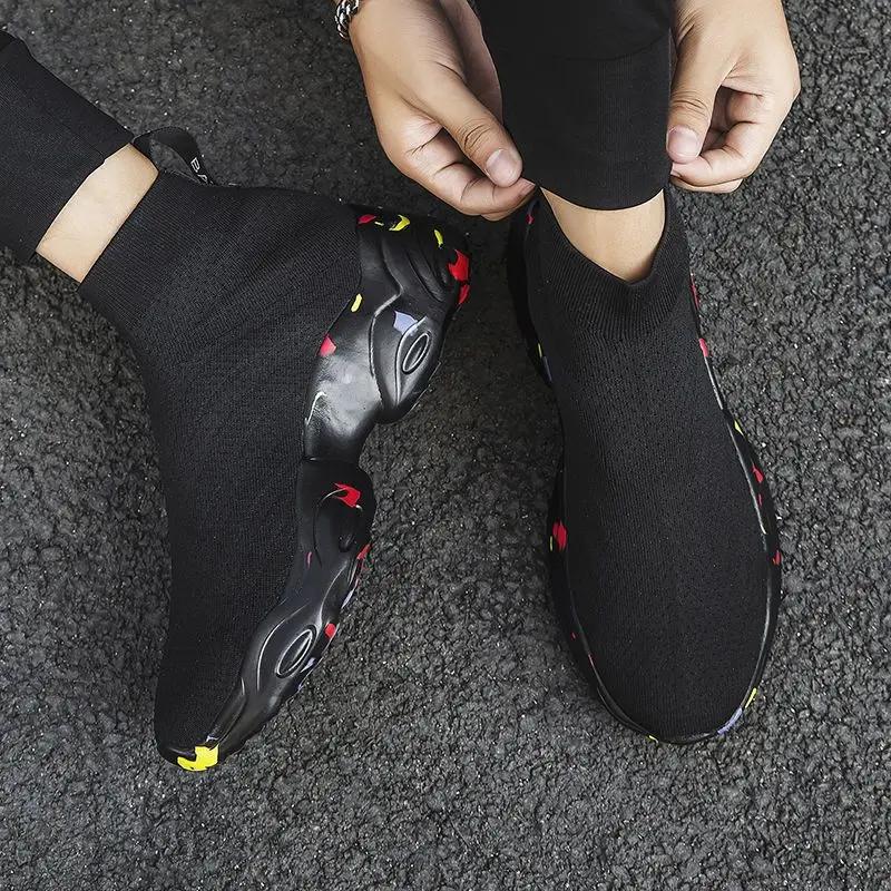 Нескользящие вулканизированные туфли для мужчин, дышащие, легкие, обычные, ретро, высококачественные кроссовки, мужская мода, осенние, не из кожи, предложения