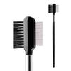 Eyebrow Comb Eyelash Brush Steel Teeth Dual-Comb Extension Brush Metal Comb
