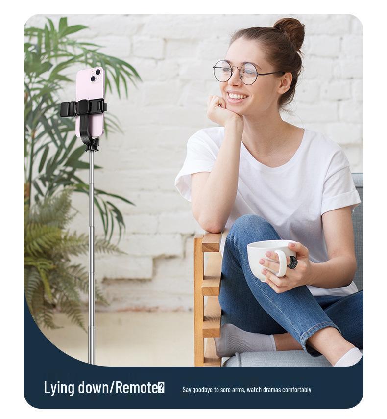 Popular Bluetooth Selfie Ring: Remote Photo, Video Browsing & Page Turning with Charging Case